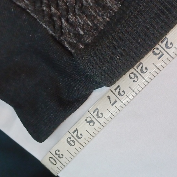 Free Planet Quilted Fleece Bulky Black Sweat Pants M - Picture 8 of 9